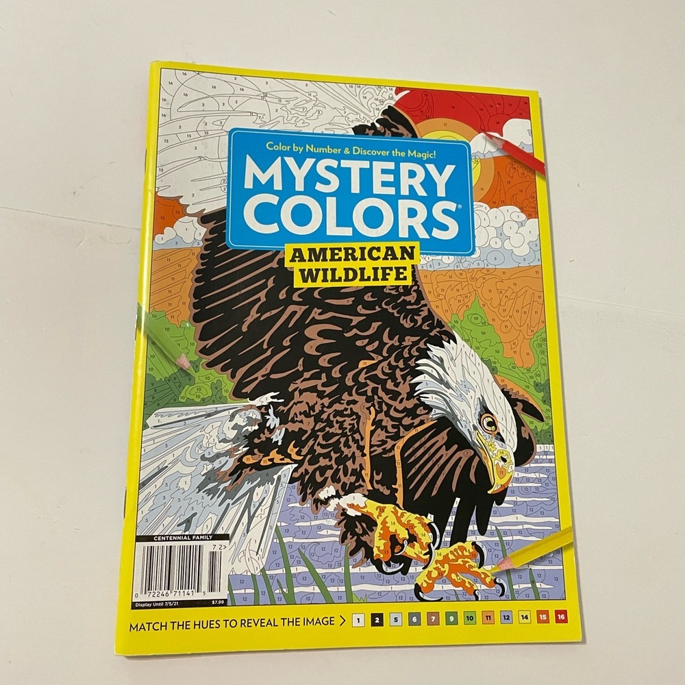 Mystery Colors Magazine American Wildlife [Single Issue Magazine] New